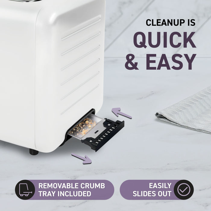 Inspirex 2-Slice Touchscreen Toaster