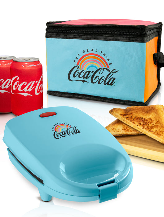 Porta Sandwich Coca-Cola - Contenitore Per Toast E Merende | 14.5x14.5x5.5 Cm, BPA Free - Foto 8