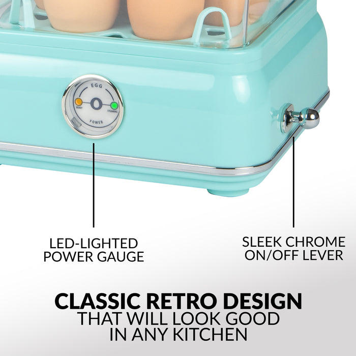 My Keto Kitchen Electric 7-Egg Cooker, Garlic — Nostalgia Products