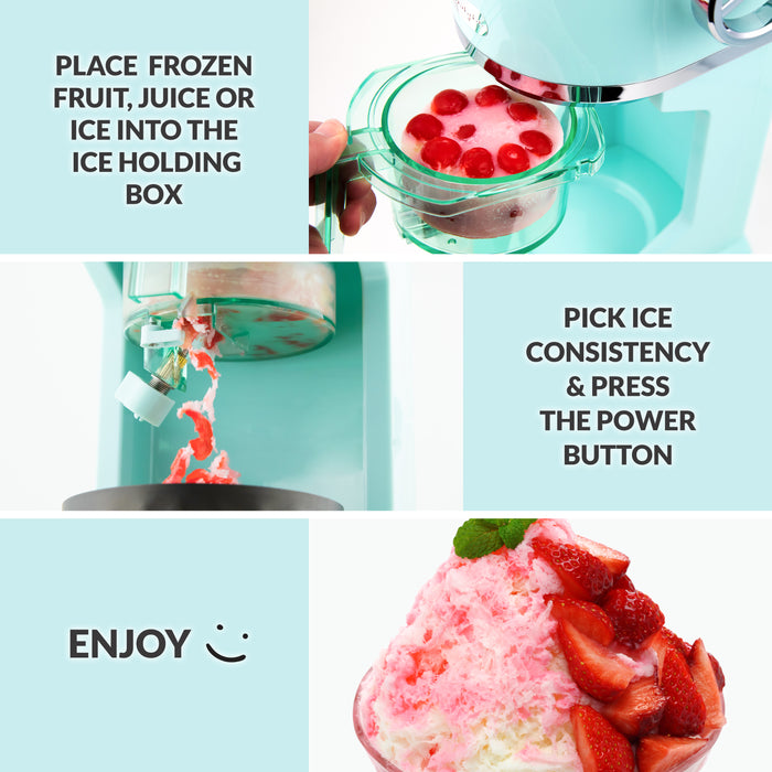 Classic Retro Ice & Frozen Fruit Ice Shaver