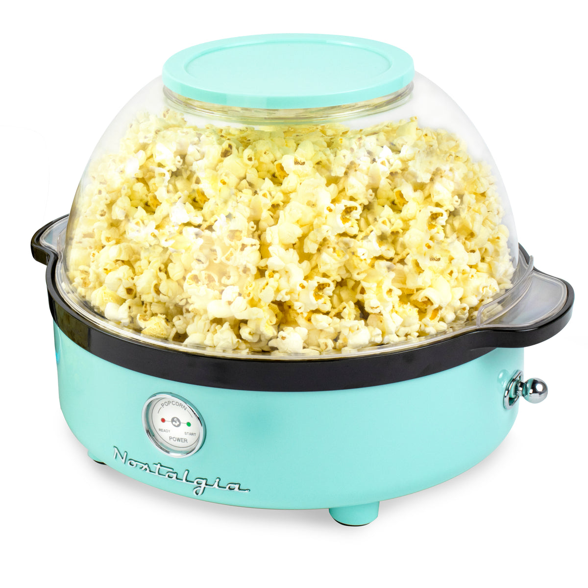 Retro Popcorn Maker - A Delicious Movie Night at Home
