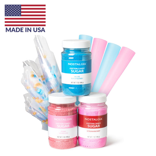 Cotton Candy Accessories  Tape Refill Kit- Gold Medal #8907 – Gold Medal  Products Co.