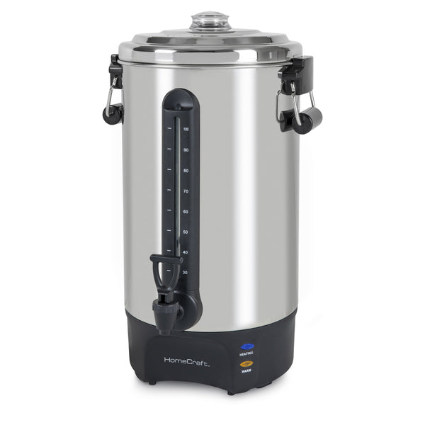 Amko 1500 Watts Commercial Coffee Urn, 15 Litres, 100 Cups Capacity
