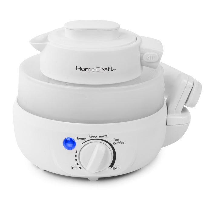 HomeCraft 0.6 Liter Collapsible Electric Water Kettle — Nostalgia