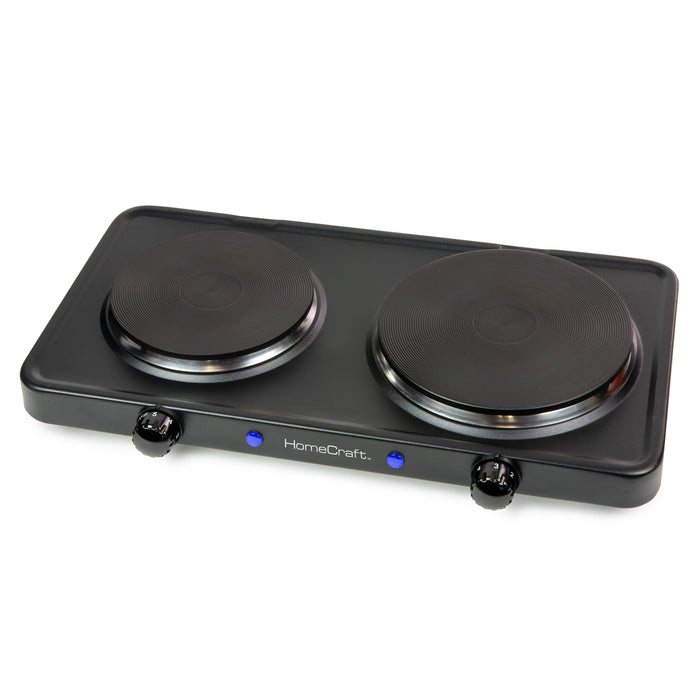 Tabletop double burner electric