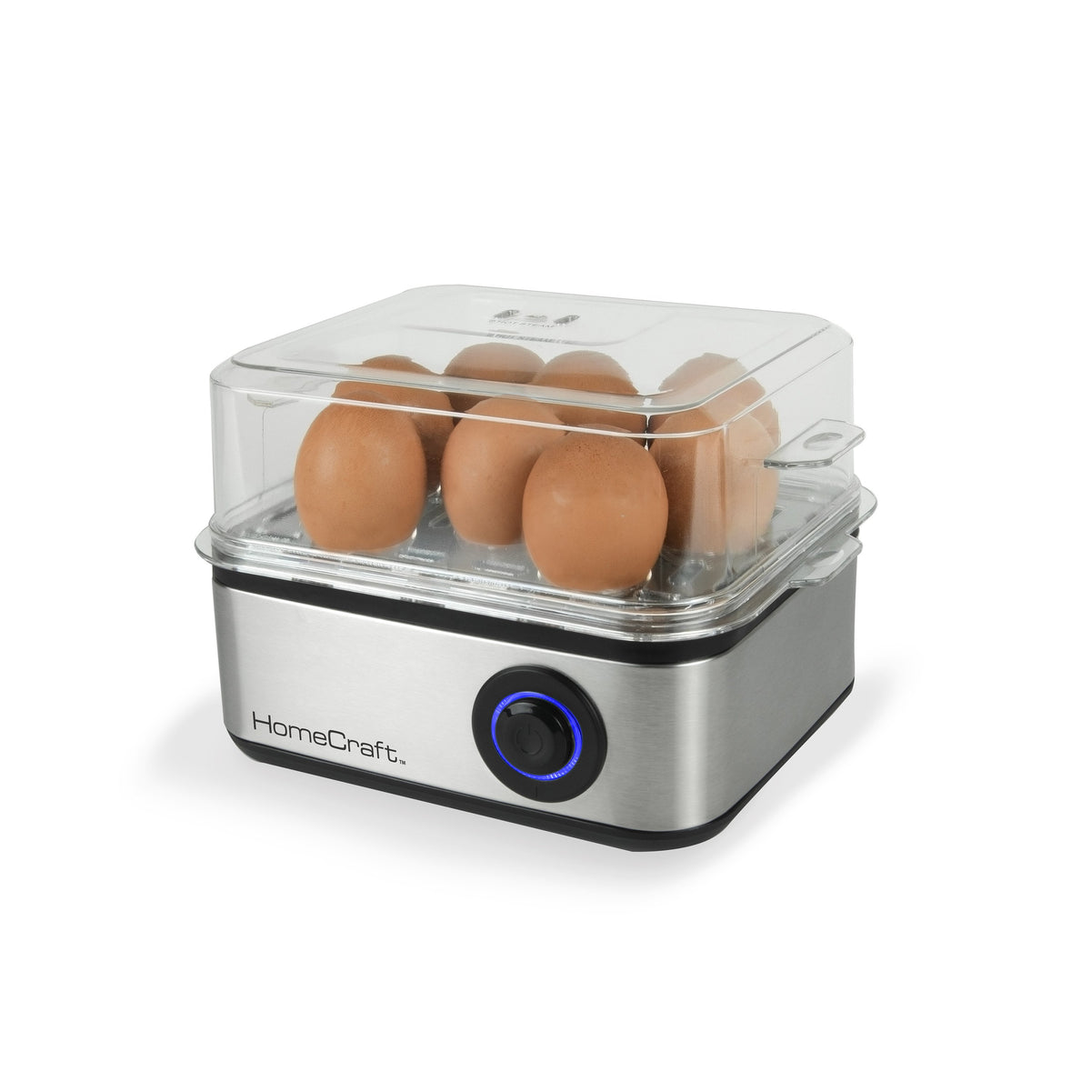 Homecraft HCECS8SS 8 Egg Cooker with Buzzer