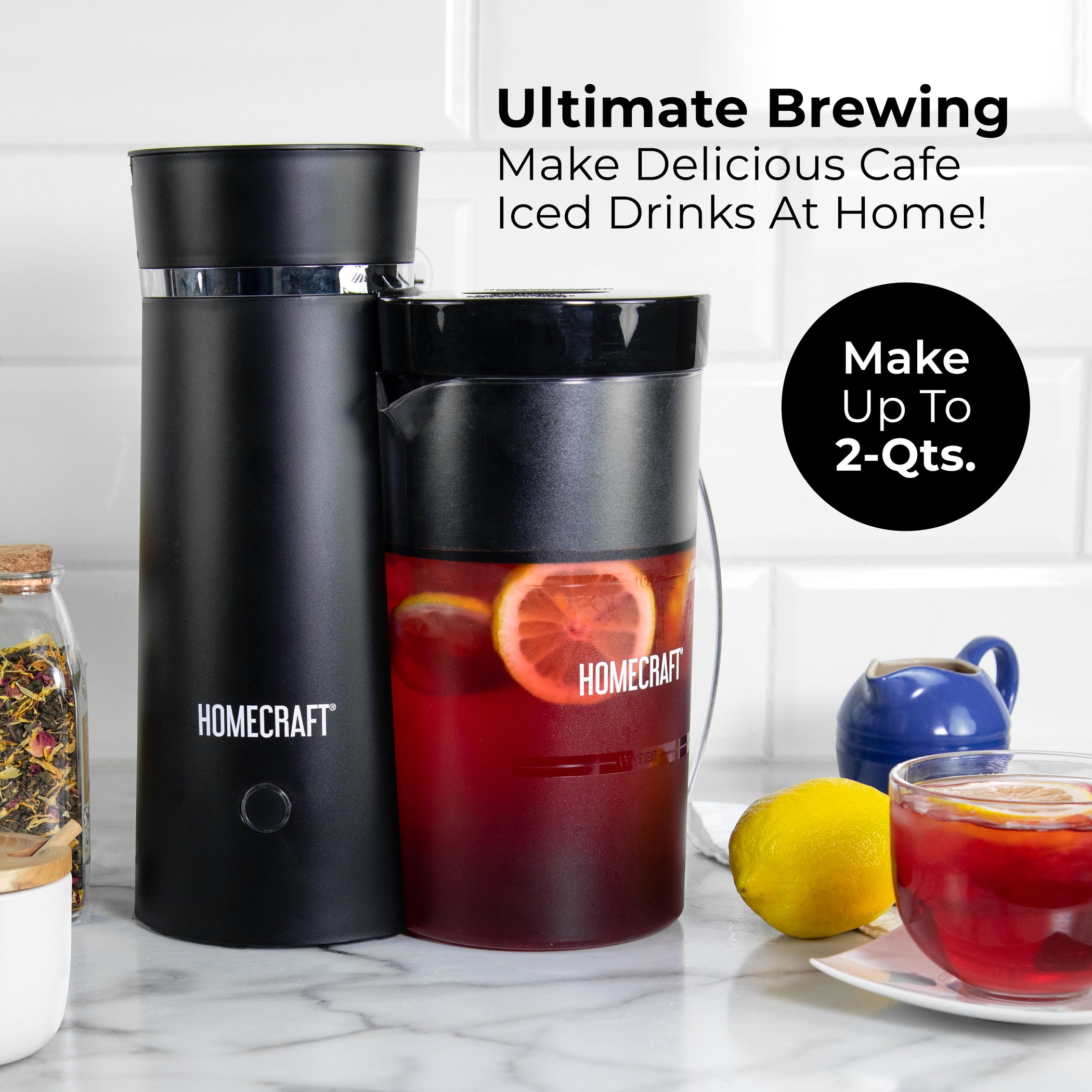 HomeCraft 2Quart Iced Tea Maker — Nostalgia Products