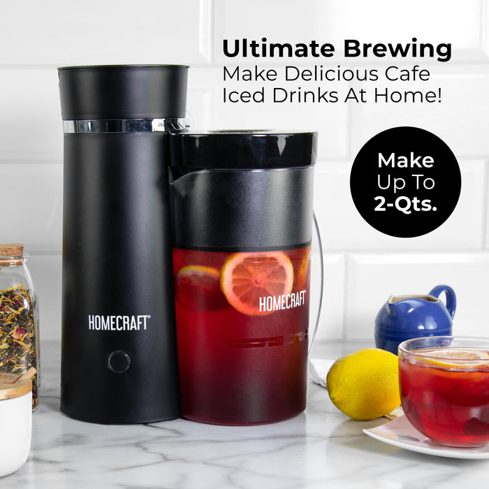 HomeCraft 2-Quart Iced Tea Maker — Nostalgia Products