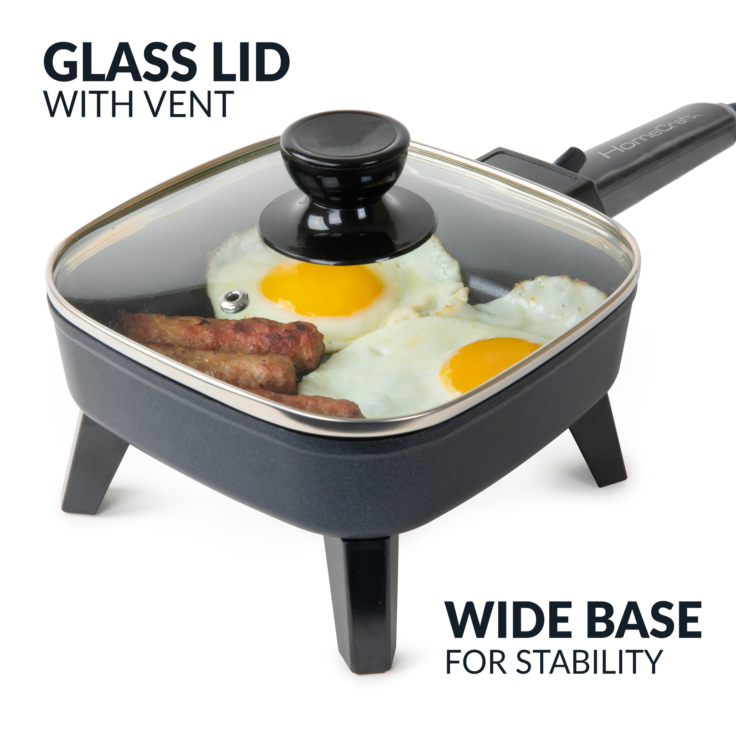 HomeCraft 7Inch Electric NonStick Skillet — Nostalgia Products