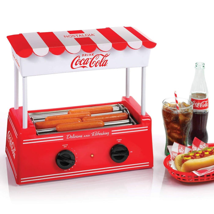 Coca-Cola® Hot Dog Roller and Bun Warmer, 8 Hot Dog and 6 Bun Capacity