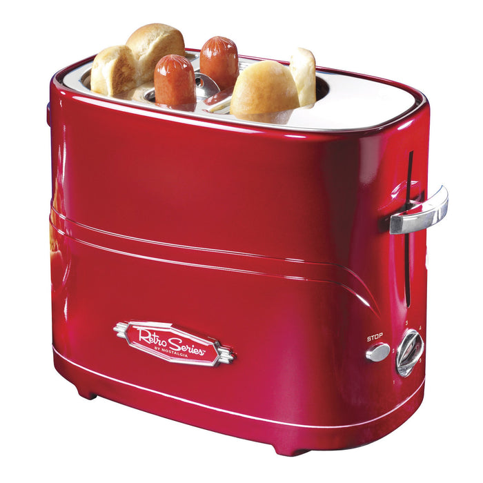 Nostalgia Retro Pop-Up Hot Dog Toaster —