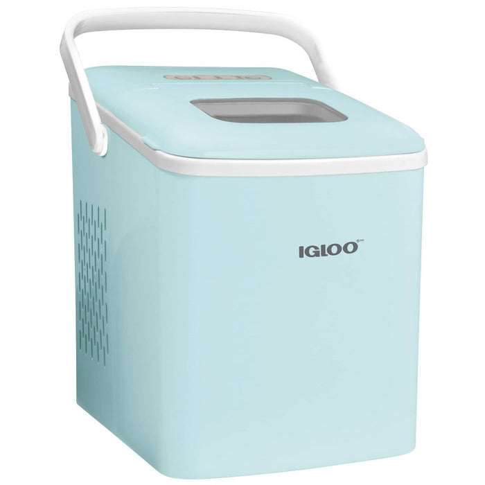 IGLOO® 26-Pound Countertop Ice Maker Machine, Aqua — Nostalgia