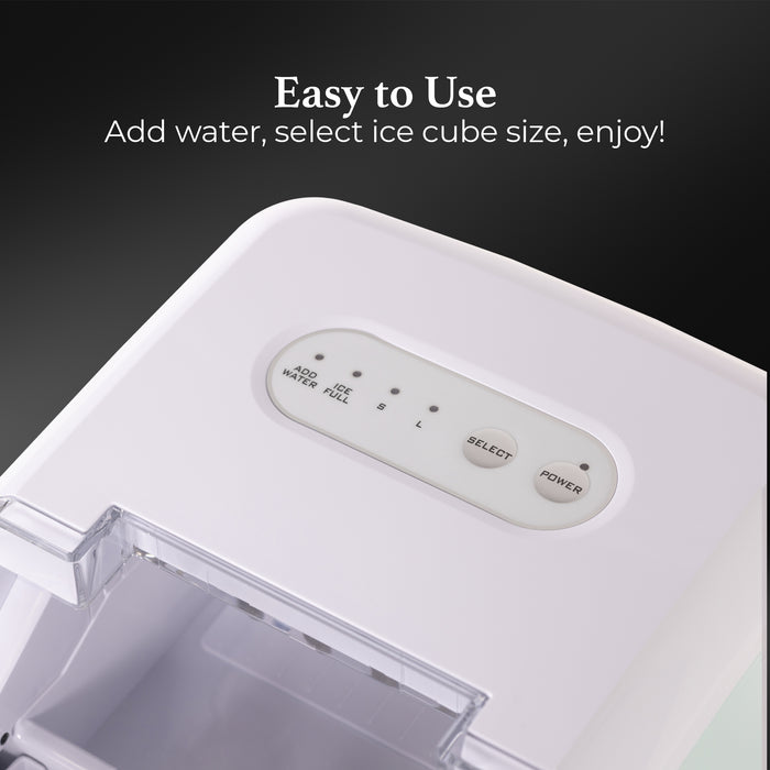 IGLOO® 26-Pound Automatic Portable Countertop Ice Maker Machine, Aqua