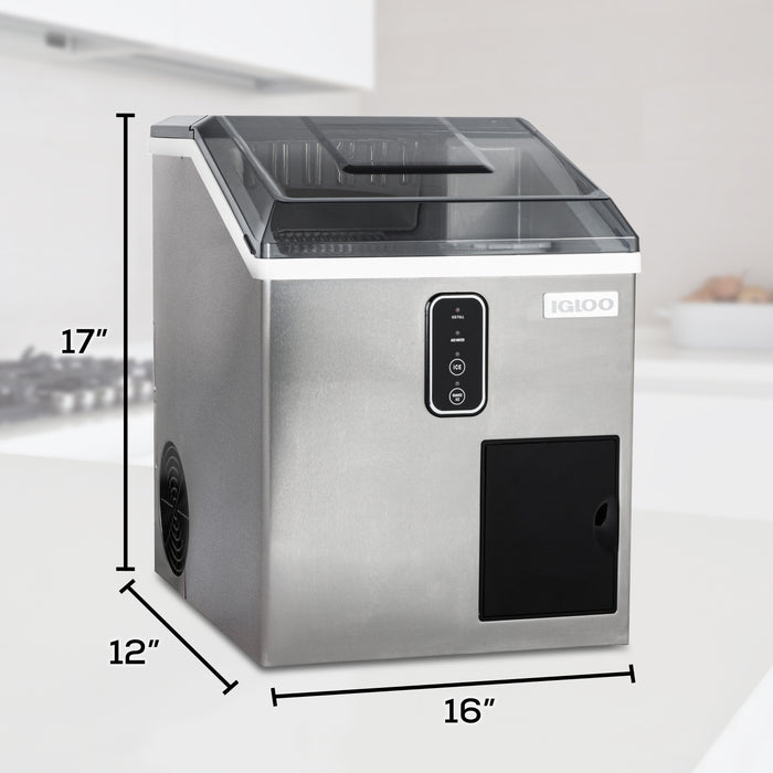 IGLOO 44 lb. Ice Maker and Dispensing Ice Shaver