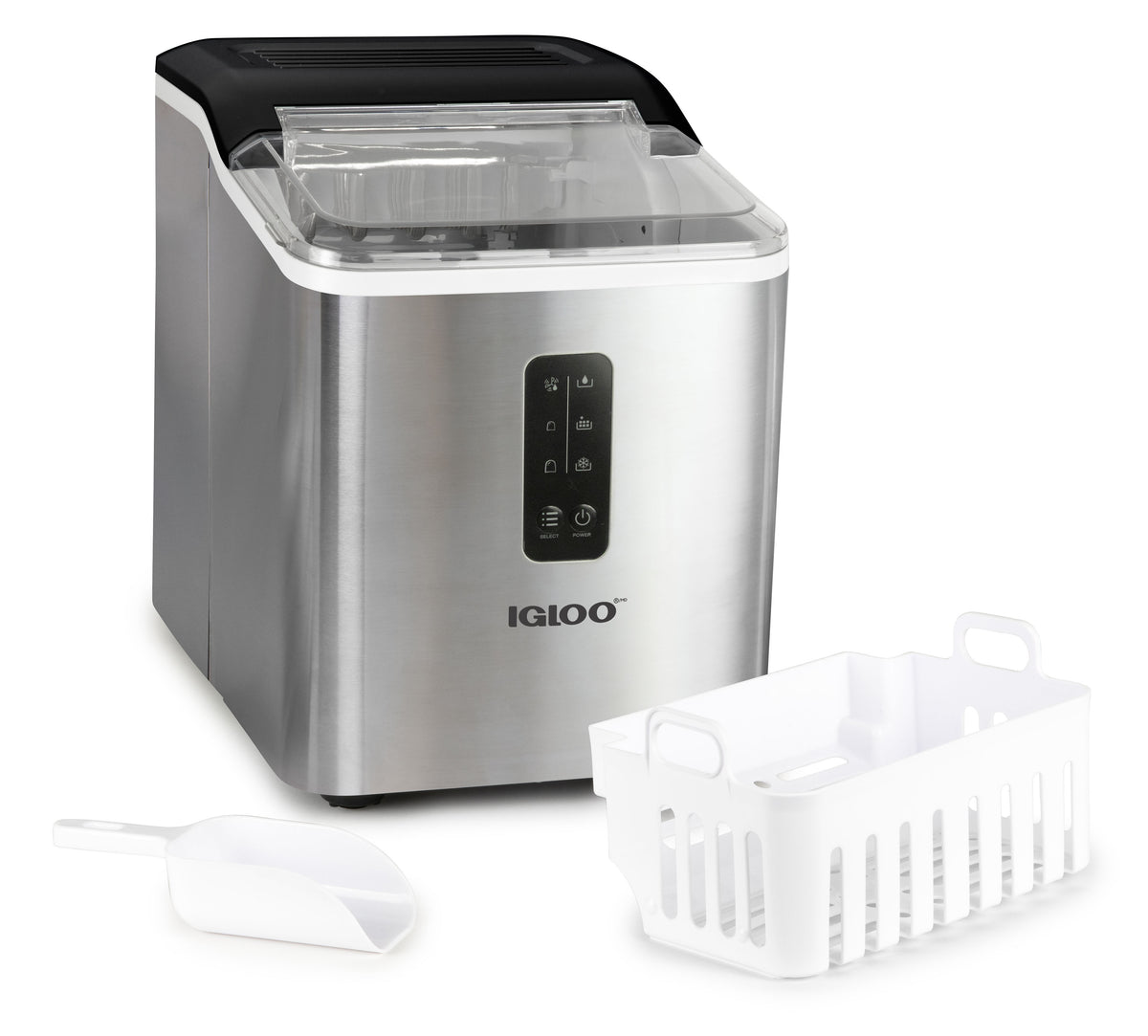 Igloo Self-Cleaning 26-Pound Ice Maker, Pink - 20654736