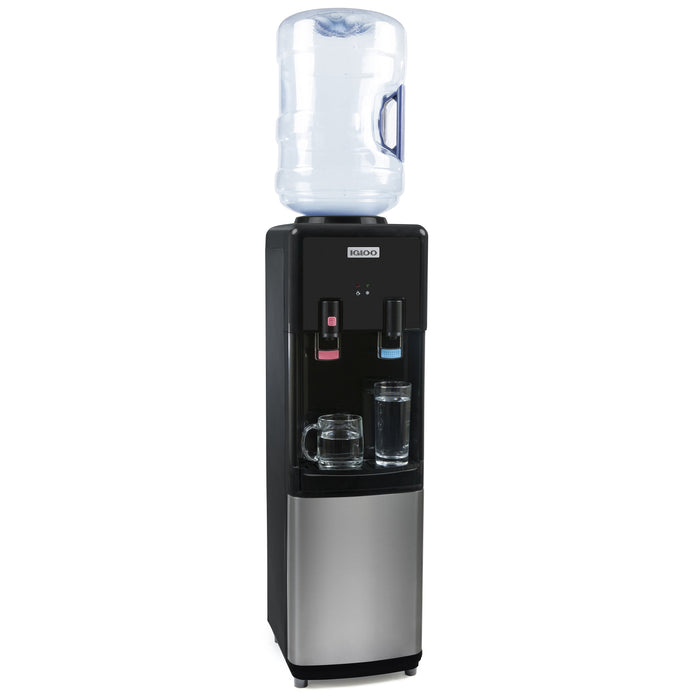 Igloo® Hot & Cold Top Loading Water Dispenser, Black