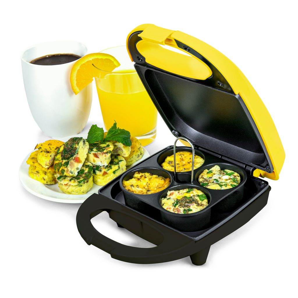 Nostalgia MyMini Personal Electric Skillet & Rapid Noodle Maker, Perfect  For Healthy Keto & Low-Carb Diets, Yellow