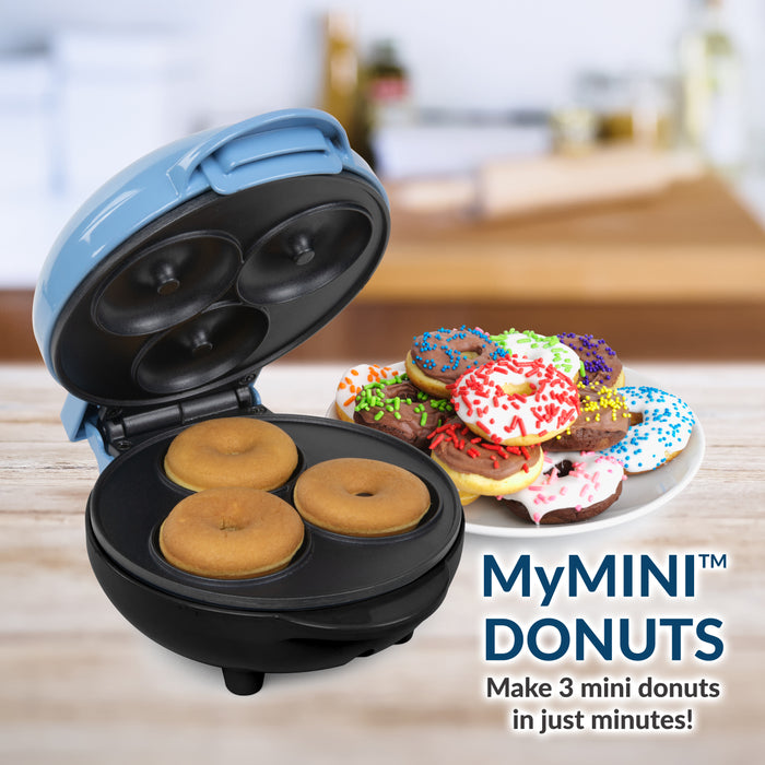 MyMini Orbital Donut Maker, Blue — Nostalgia Products