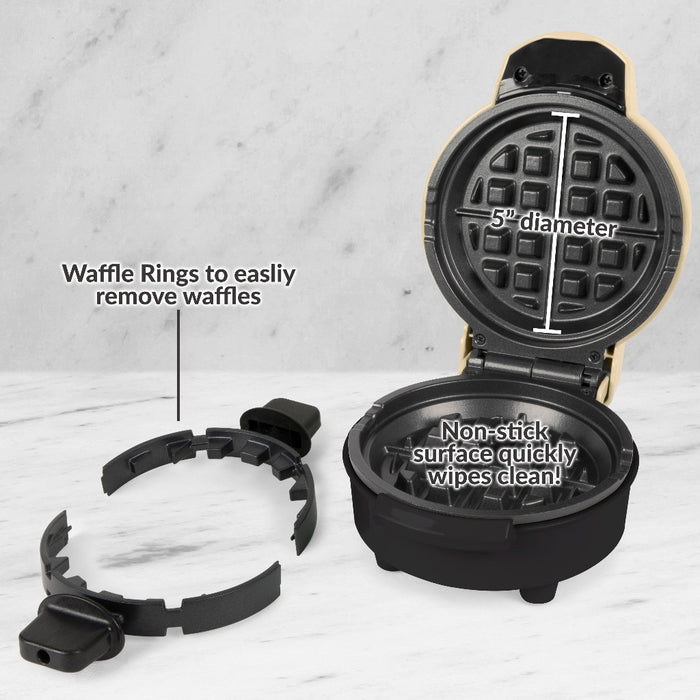 MyMini Personal Electric Heart Waffle Maker — Nostalgia Products