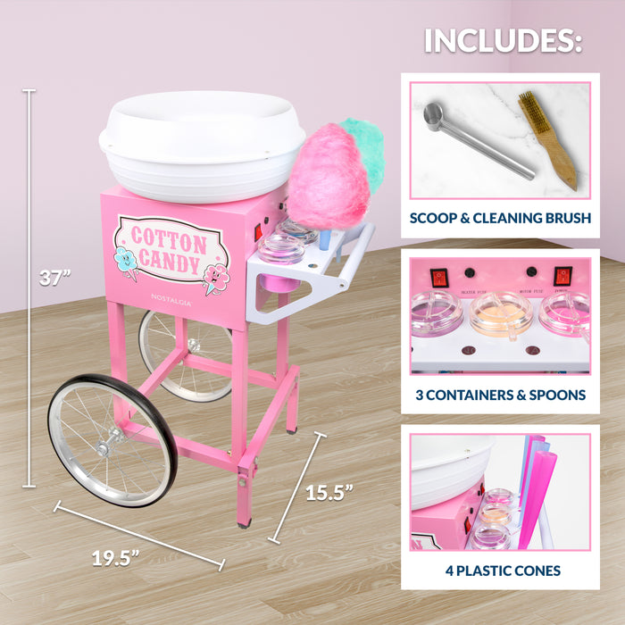 Professional Cotton Candy Cart