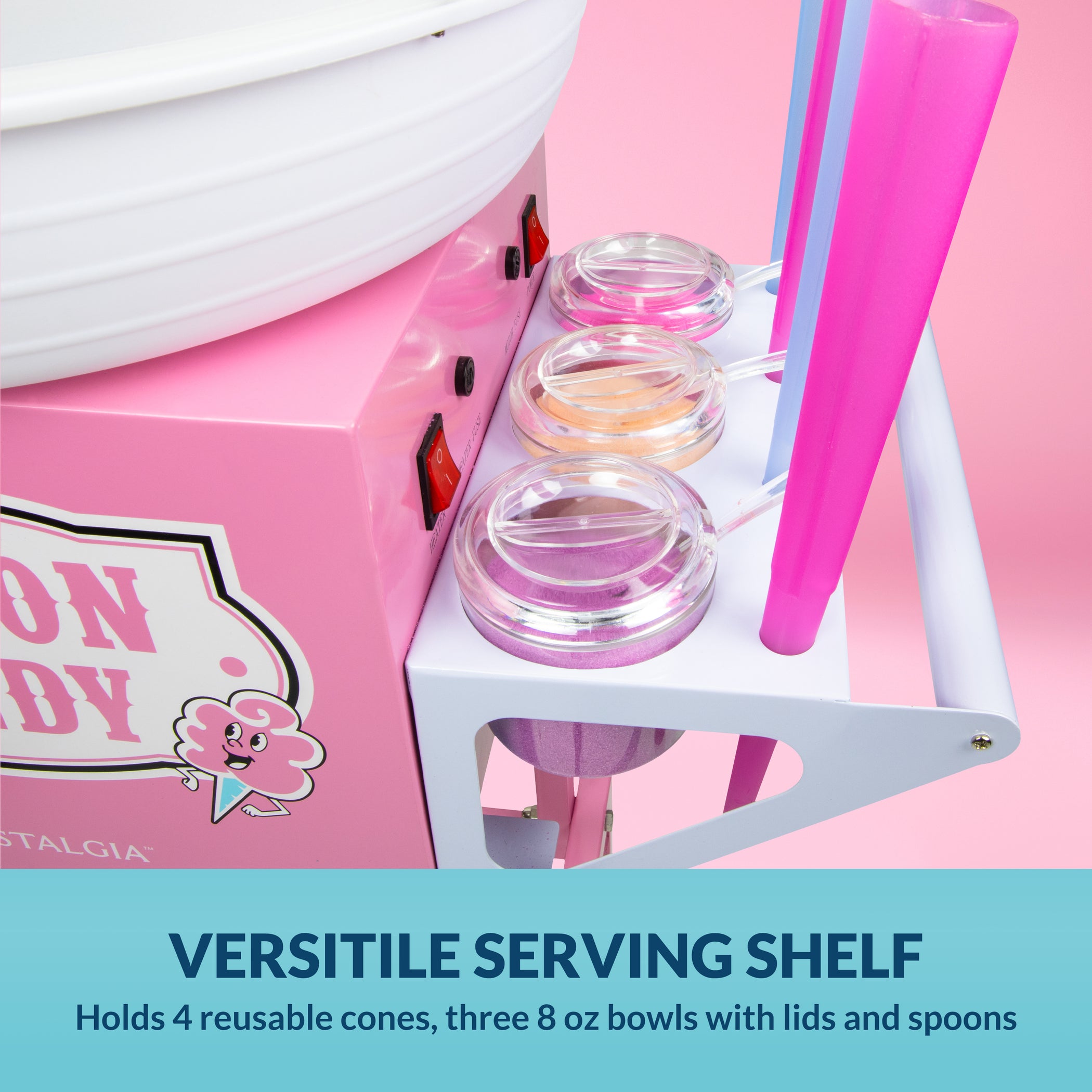 Professional Cotton Candy Cart — Nostalgia Products