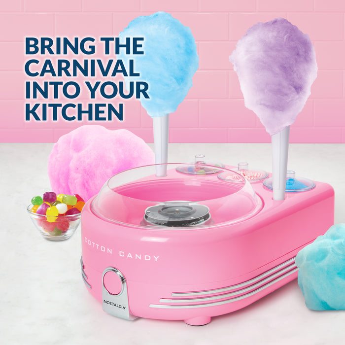 Hard Candy Cotton Candy Station
