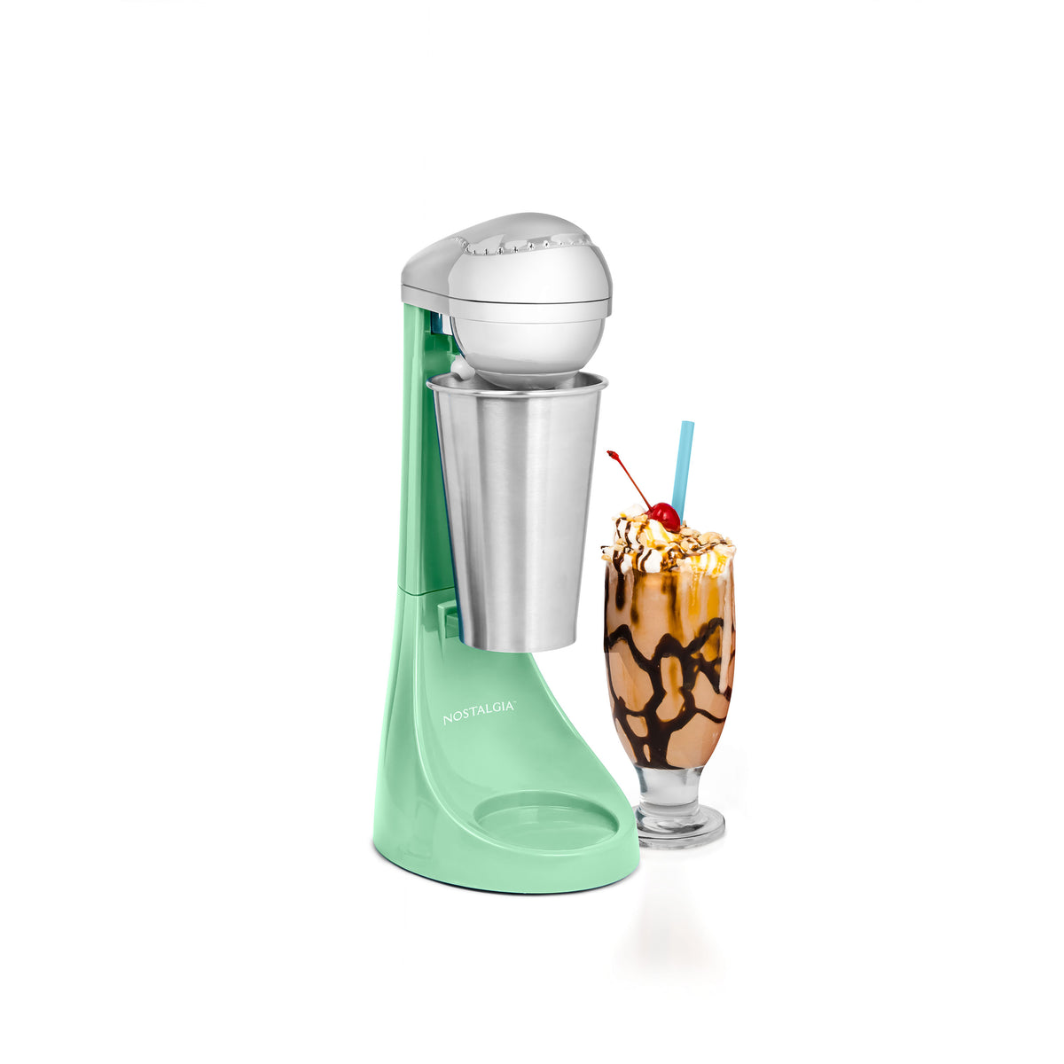 Klarstein Van Damme Drink Shaker - Milkshake Machine, Frappe Mixer
