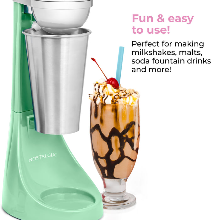 2-Speed Milkshake Maker and Drink Mixer — Nostalgia Products