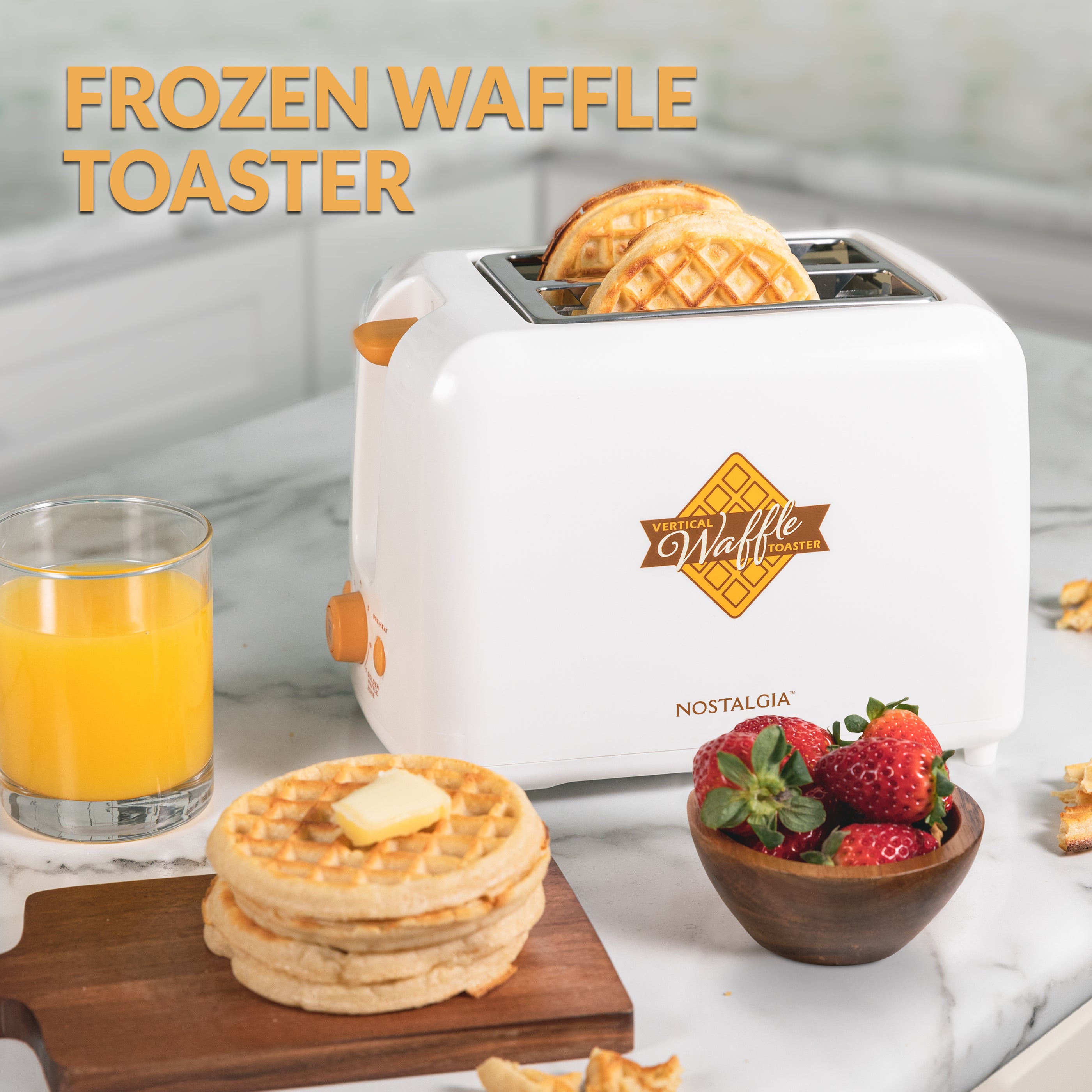 Breakfast Frozen Waffle Toaster — Nostalgia Products