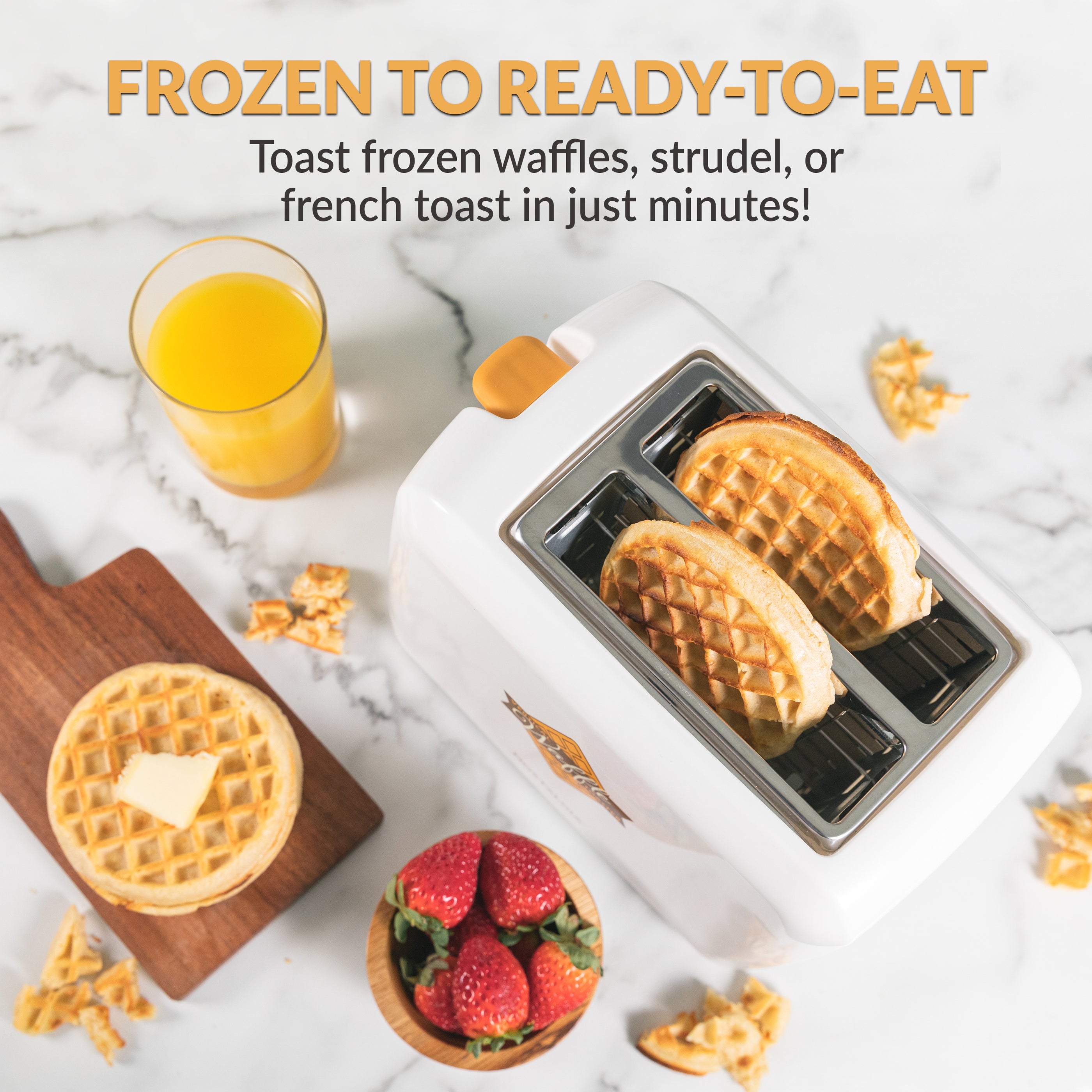 Breakfast Frozen Waffle Toaster — Nostalgia Products