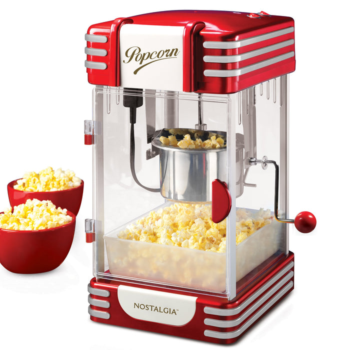 Nostalgia RKP630 Retro 2.5-Ounce Kettle Popcorn Maker