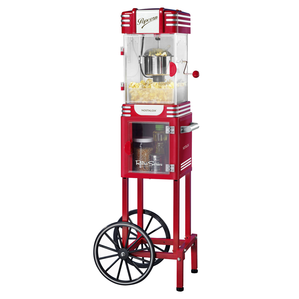 Popcorn popper clearance cart