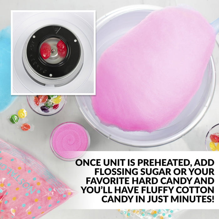 Retro Hard Candy Cotton Candy Maker