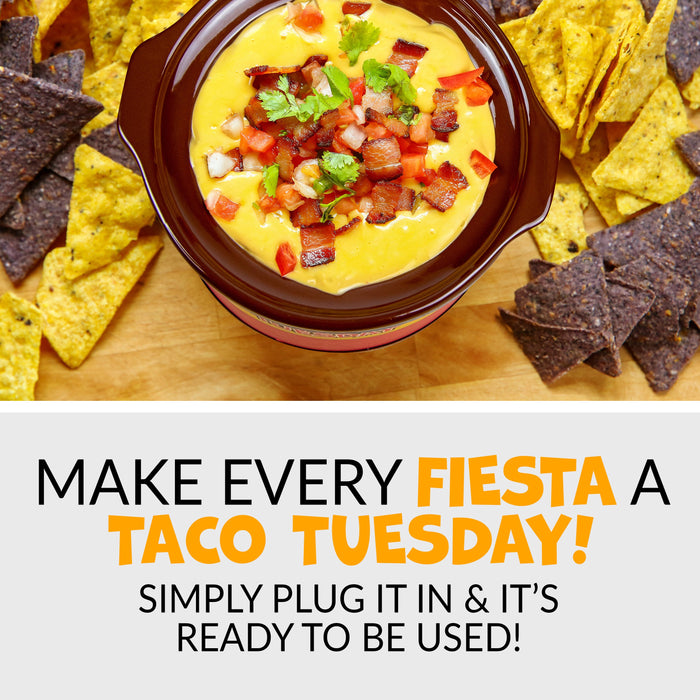 Taco Tuesday Two 0.65-Quart Mini Fiesta Dippers