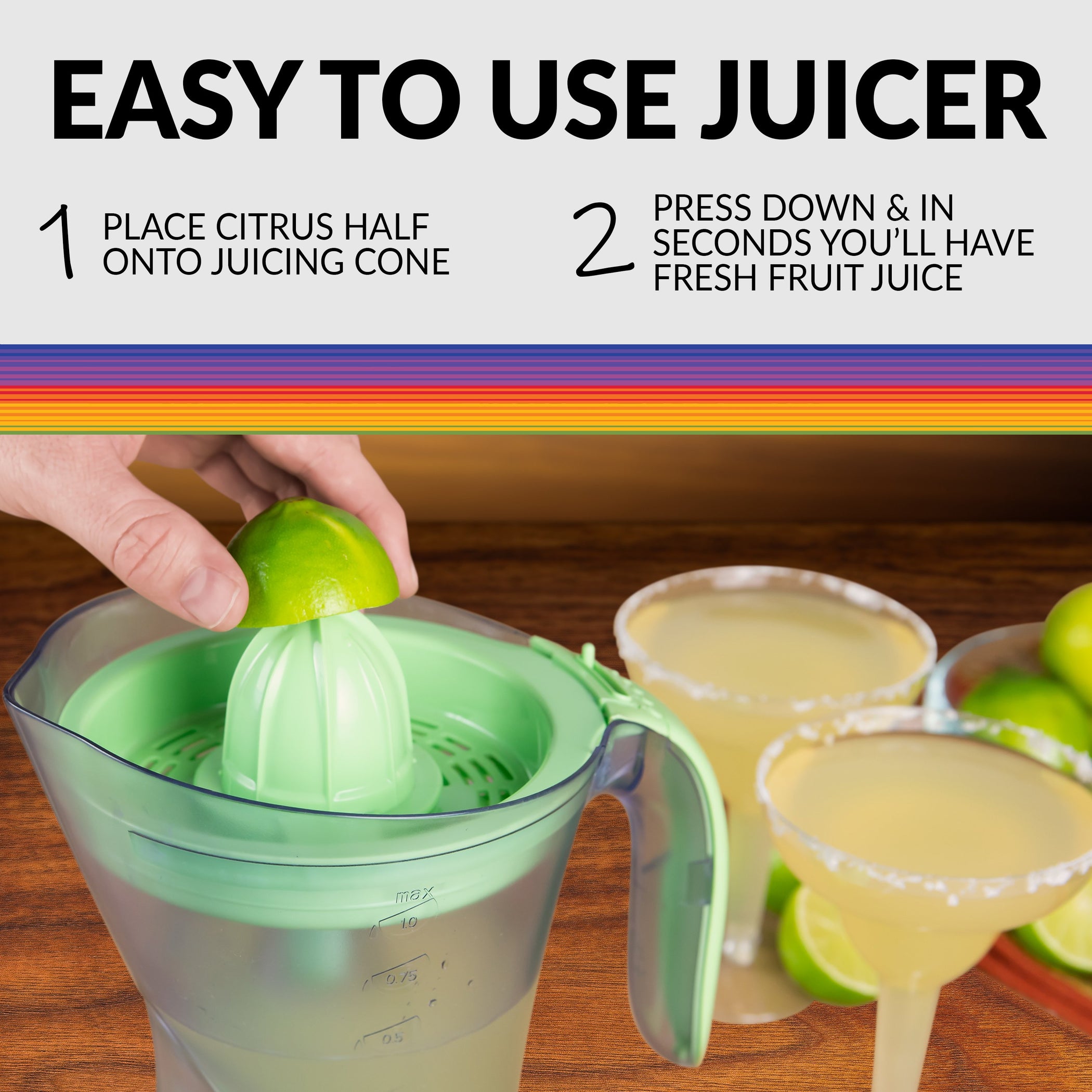 Taco Tuesday Electric Lime Juicer & Margarita Kit — Nostalgia Products