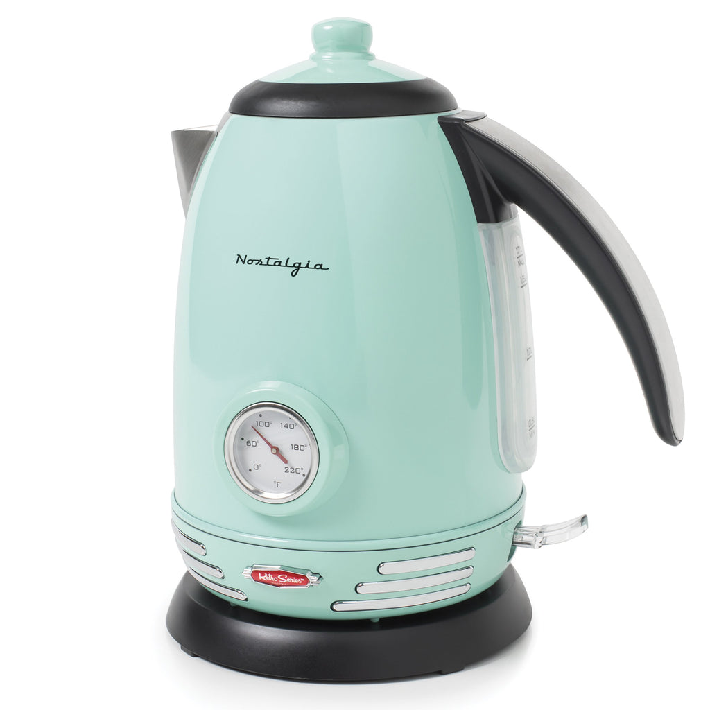 classic Electric Kettle Vintage Electric Kettle Stainless Steel With  Thermometer Dial Hot Water Boiler Quick Boil Water Boiler 1.7 Litre easy to  carry