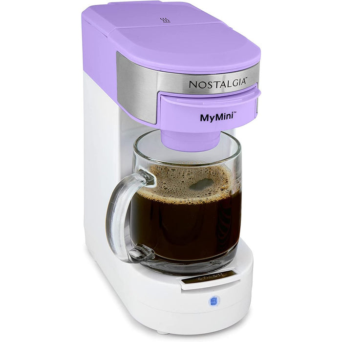 Nostalgia MyMini Single Serve Coffee Maker ,Aqua